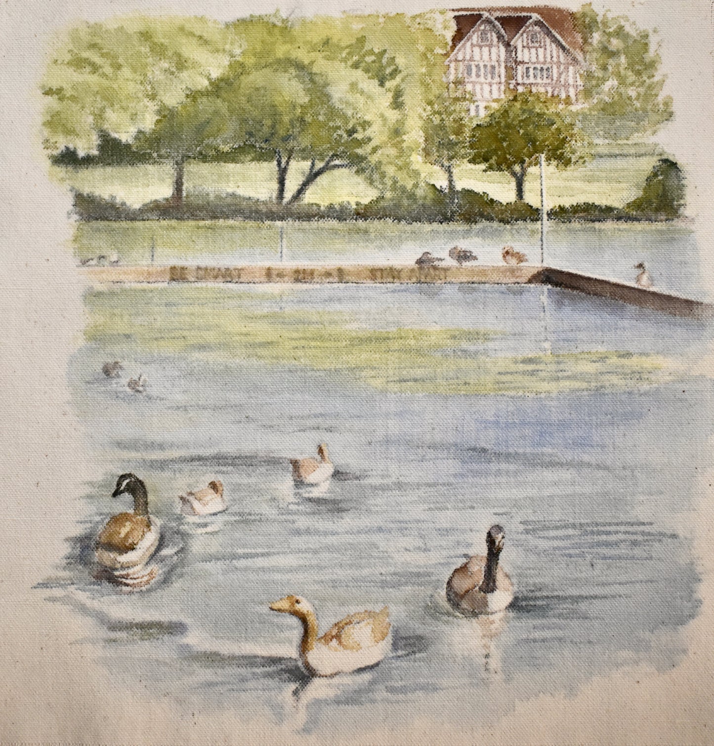 Be Smart Wimbledon Park Print