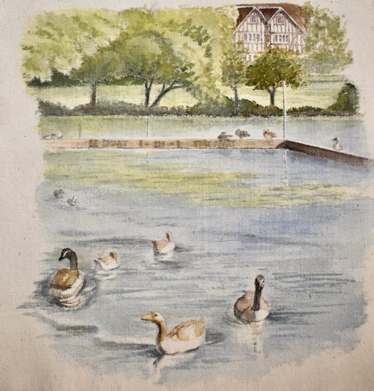 Be Smart Wimbledon Park Print