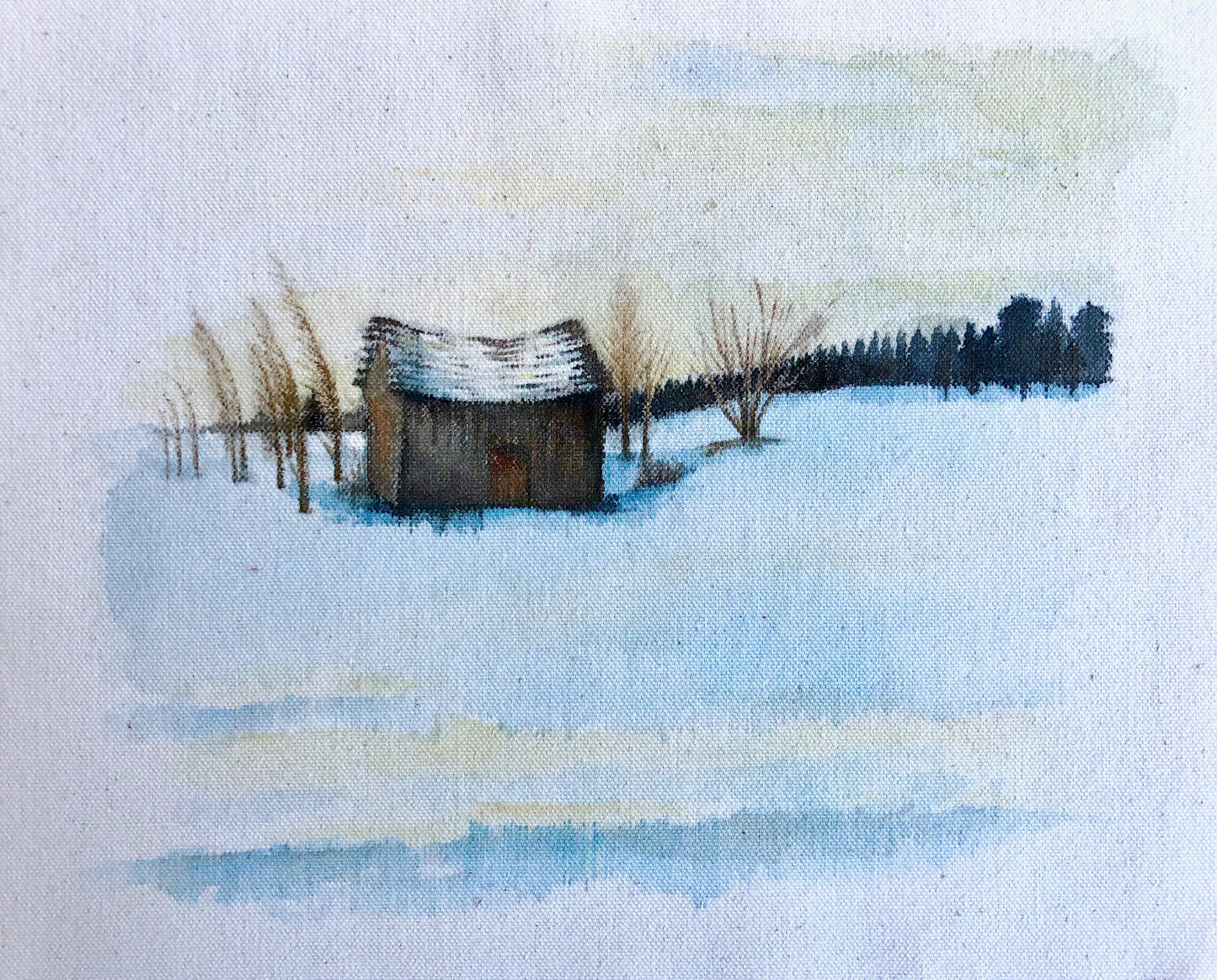 Farm Hut - Krokom Print