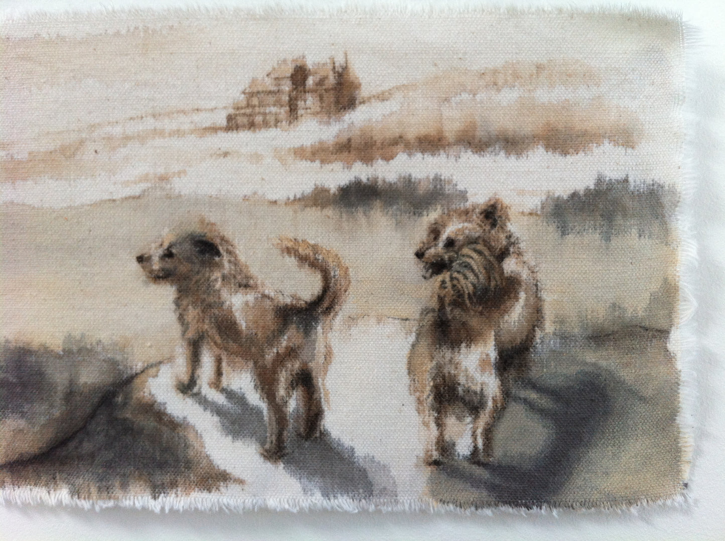 Willy, Wally and Mike, 38cm x 46cm, 2012.