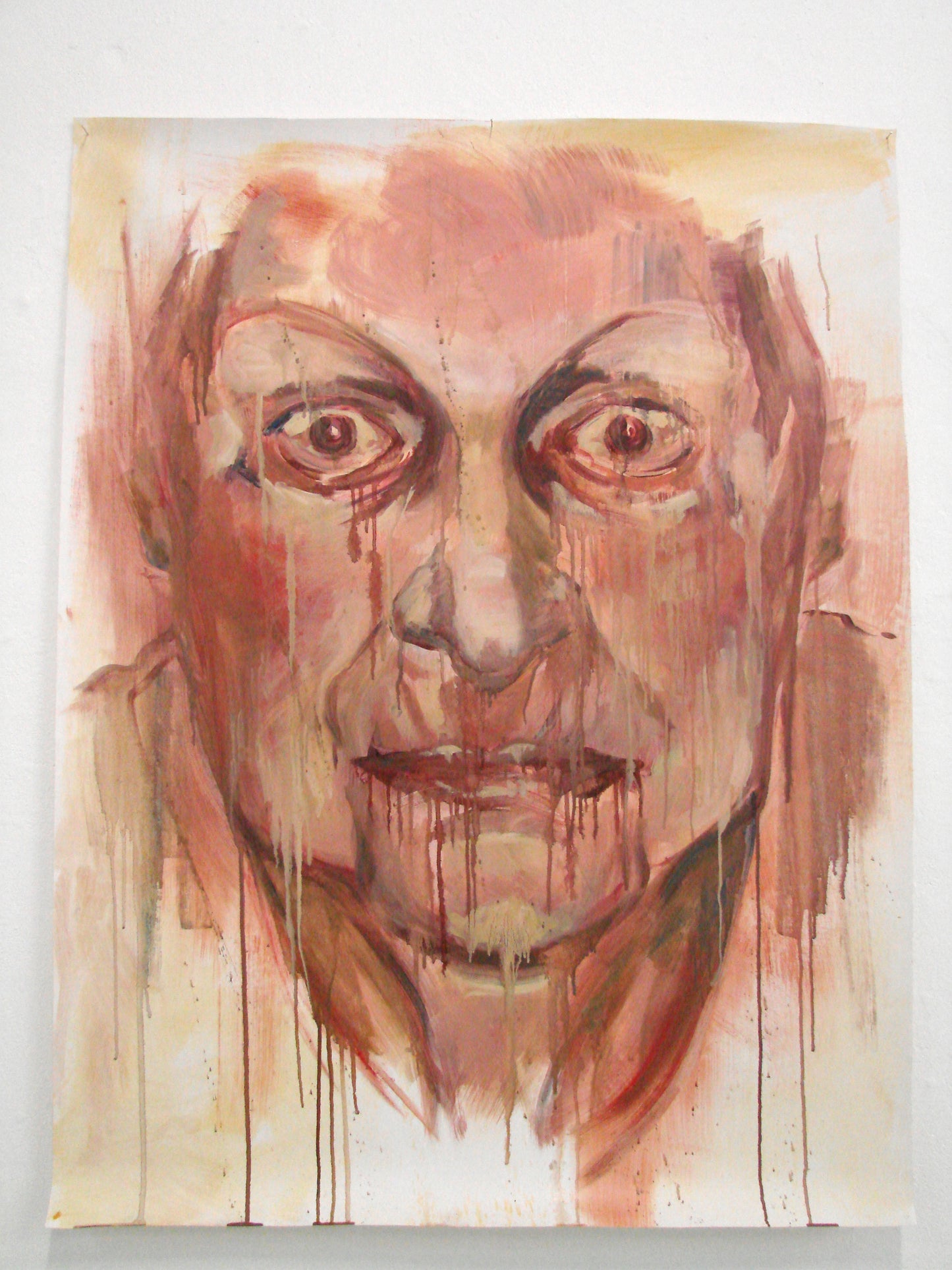 Internal (Struggle), 120cm x 95cm, 2011.