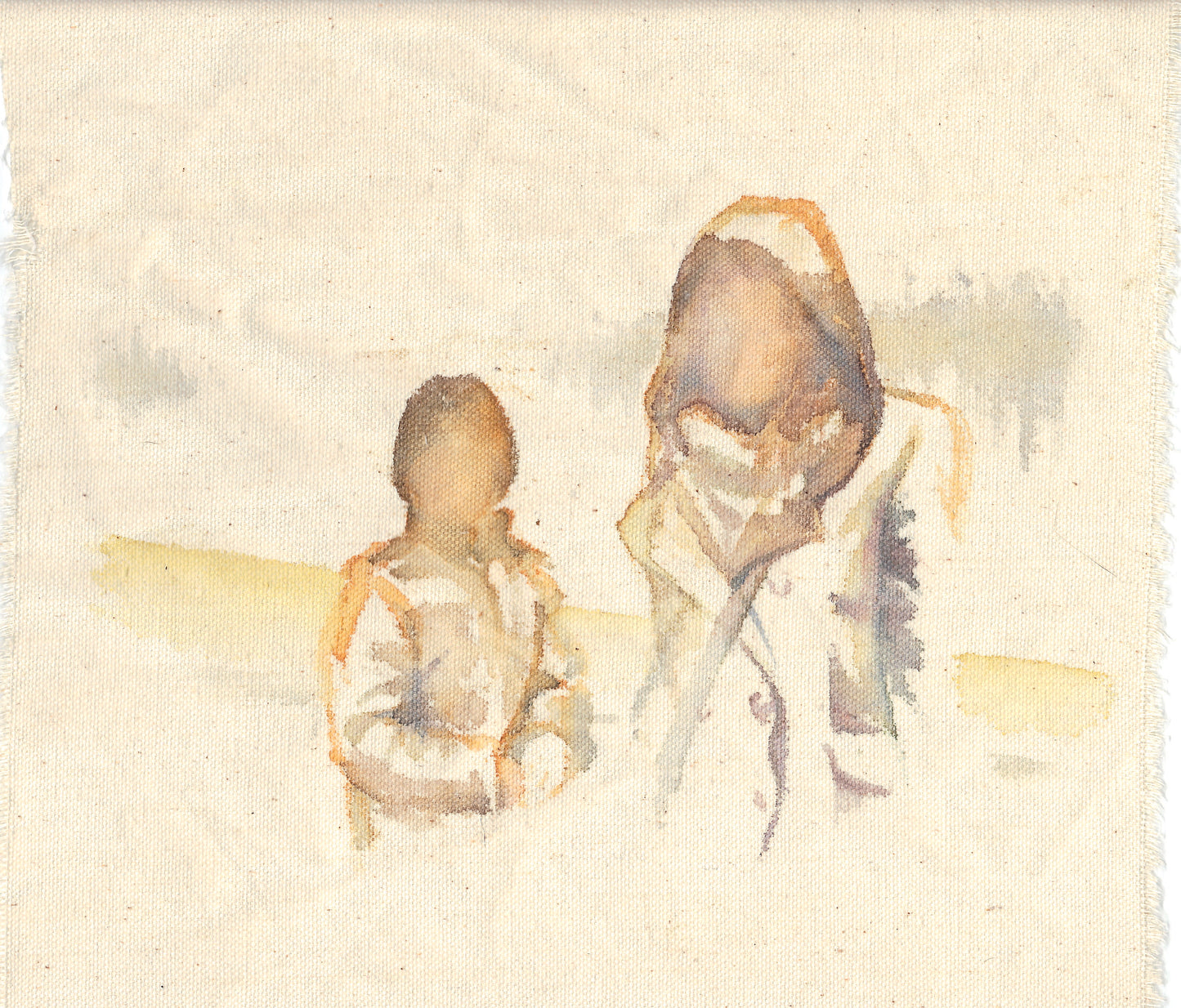 Kinship, 43cm x 41cm.