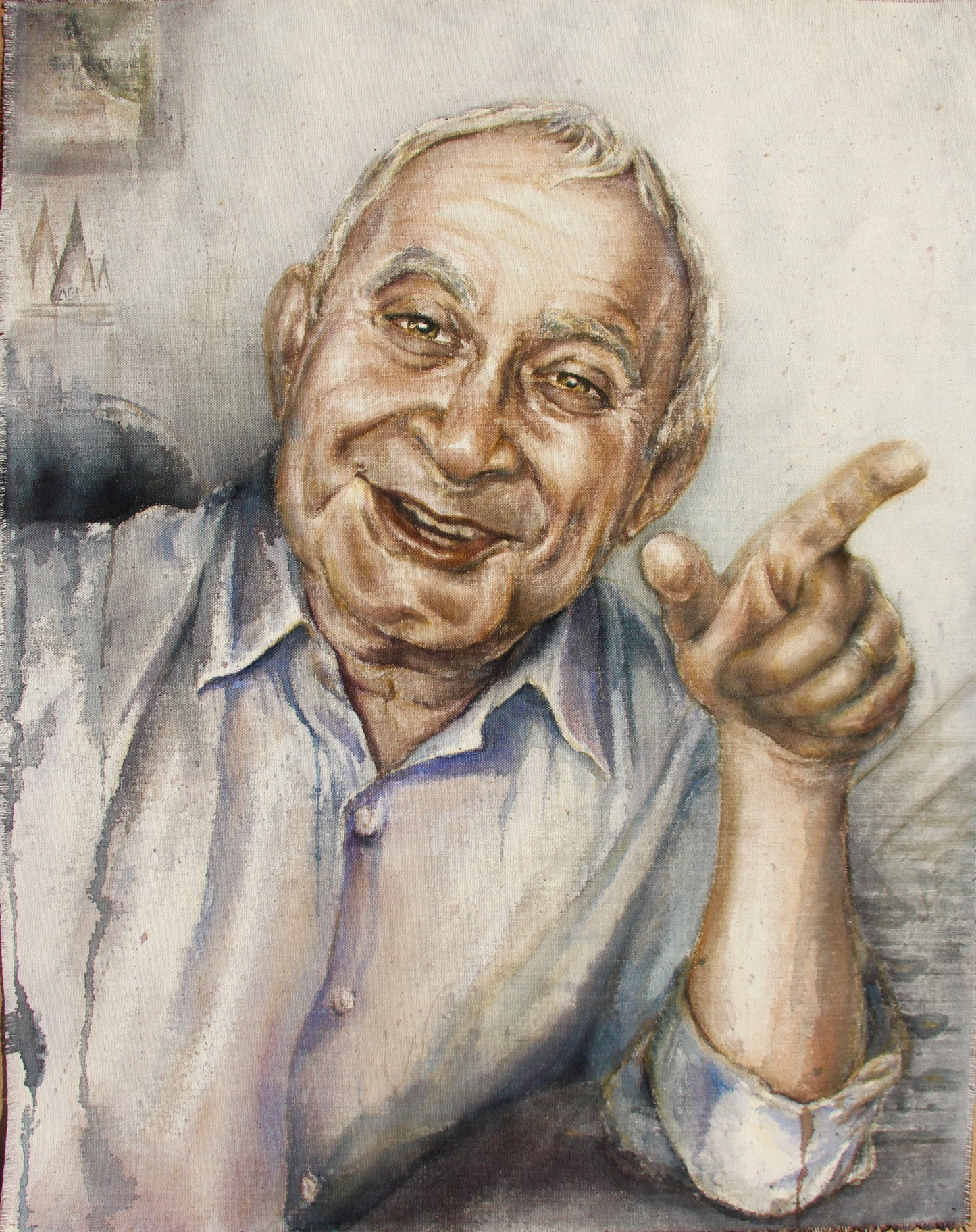 The Song Doctor - Charles Fisher, 83cm x 68cm, 2019.