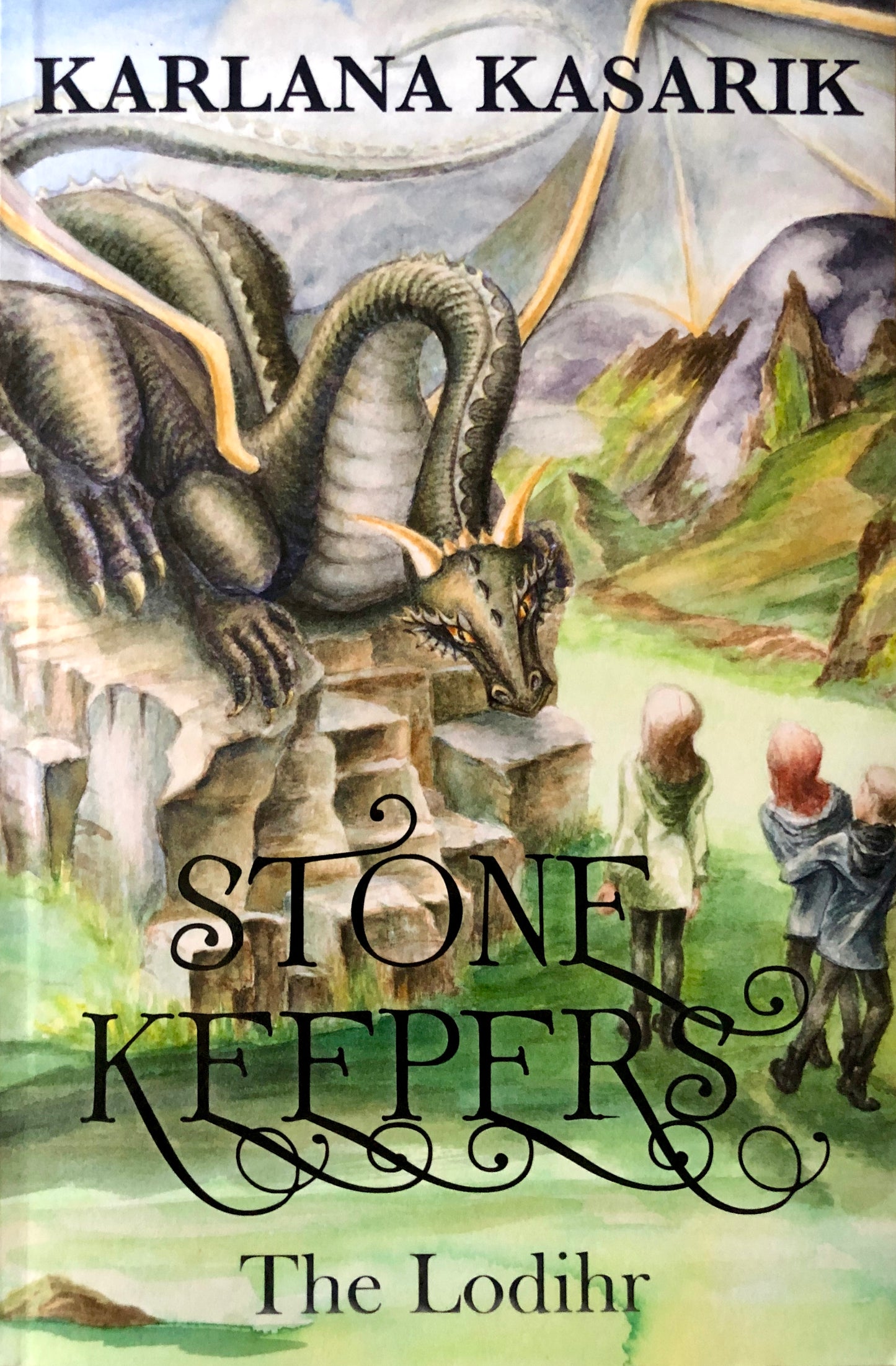 The Stone Keepers, Book 2 - The Lodhir, 60cm x 84cm, 2017.