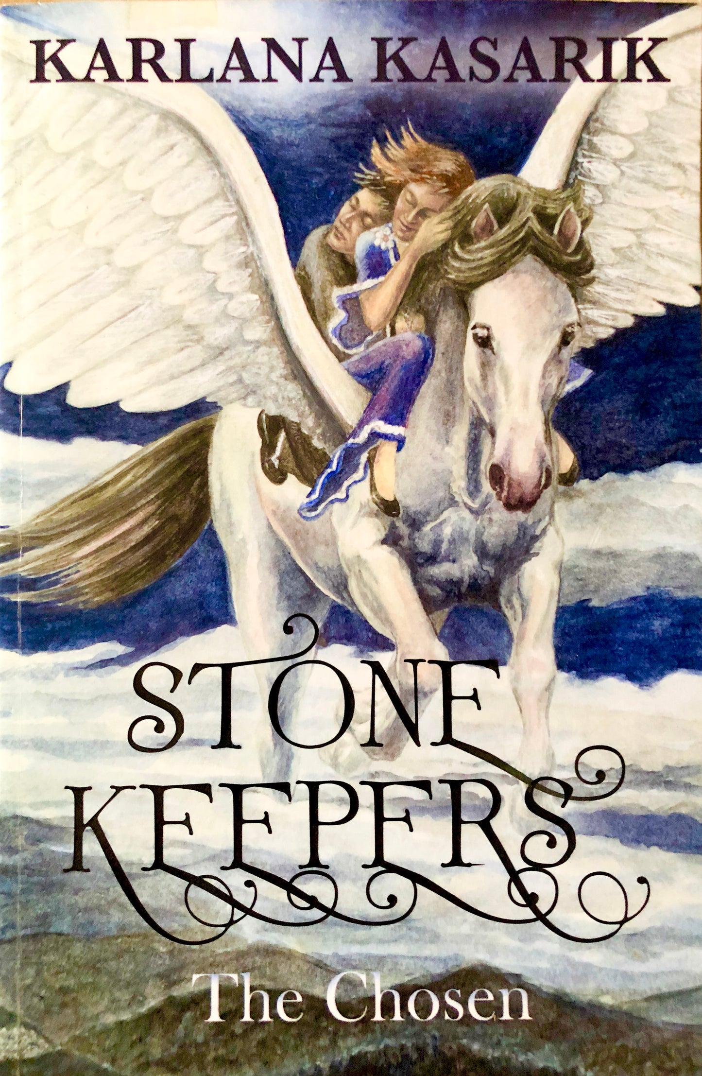 The Stone Keepers, Book 1 - The Chosen, 42cm x 60cm, 2014.