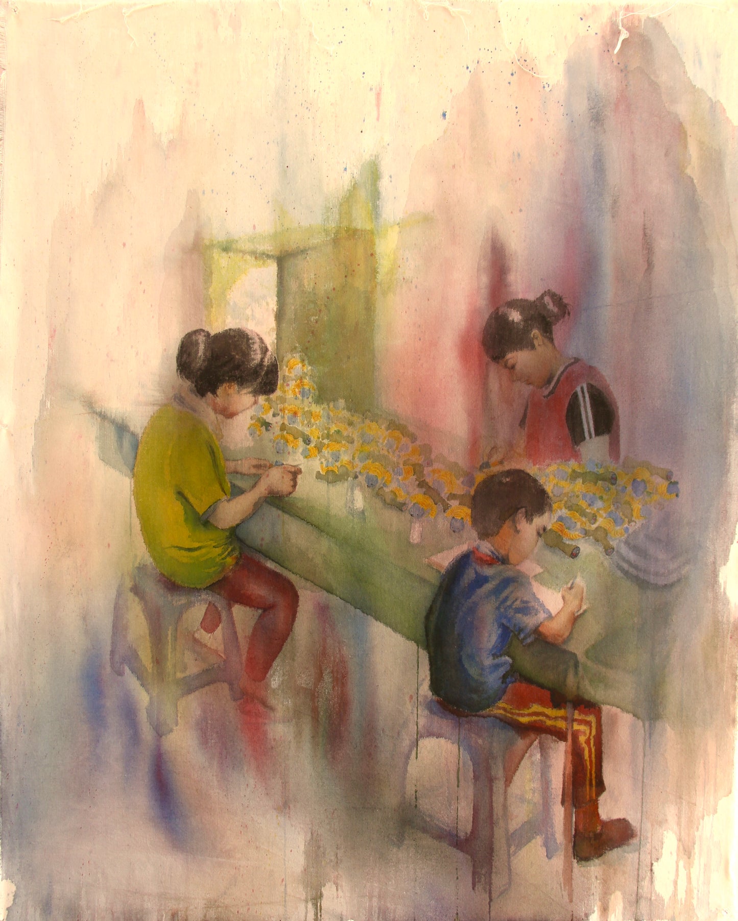 School Boy, 115cm x 93cm, 2014.