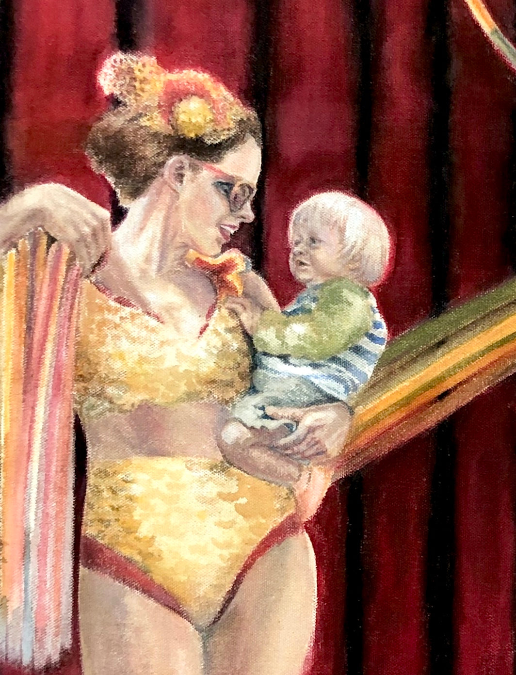 In Demand (Malia the Magnificent), 87cm x 66cm, 2018.