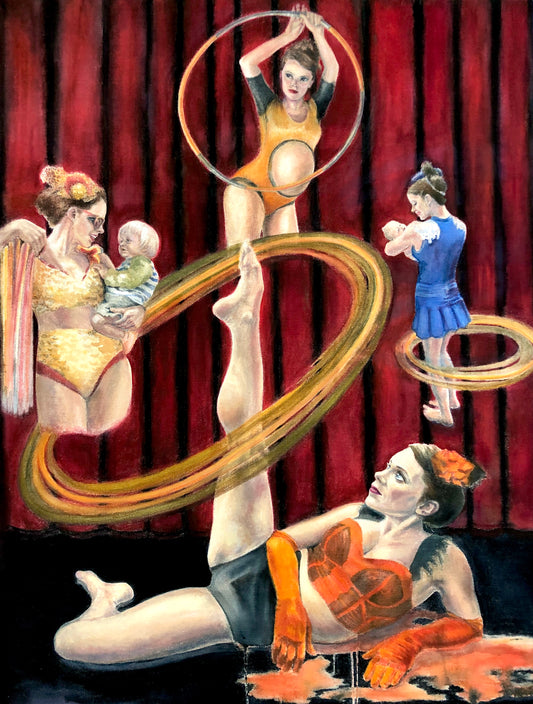 In Demand (Malia the Magnificent), 87cm x 66cm, 2018.