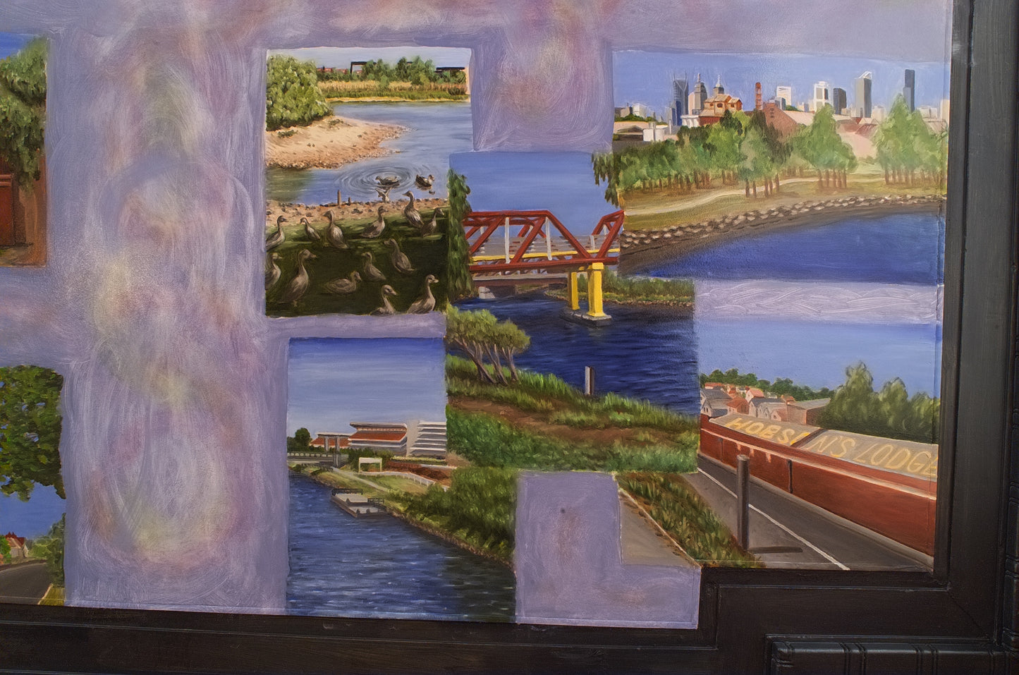 The Meeting Place - Hardiman's in Kensington (Detail), 600cm x 800cm, 2001.