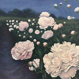 Field of Marie Lemoine, 62cm x 62cm, 2016.