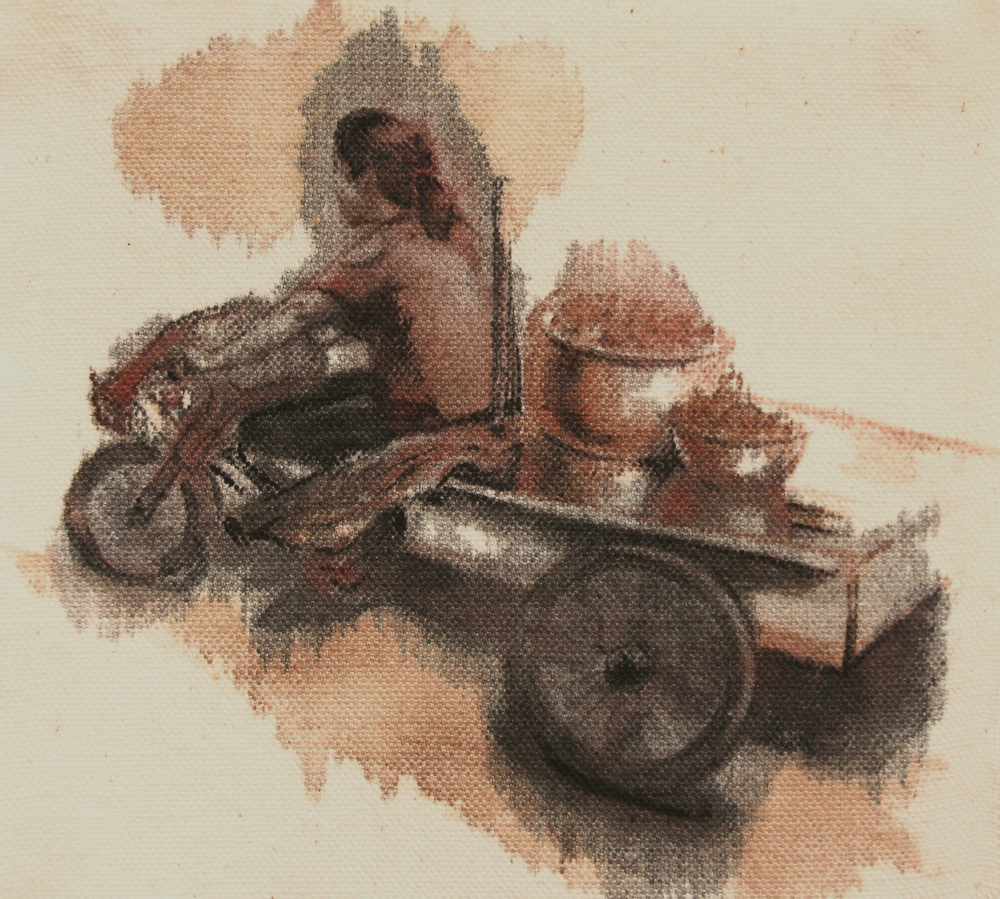 Street Food, 33cm x 33cm, 2014.