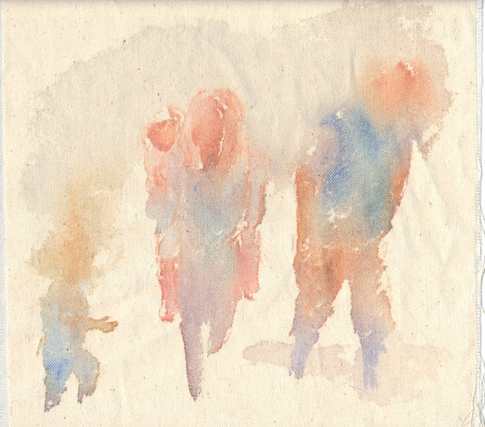 Coming, 48cm x 42cm, 2011.