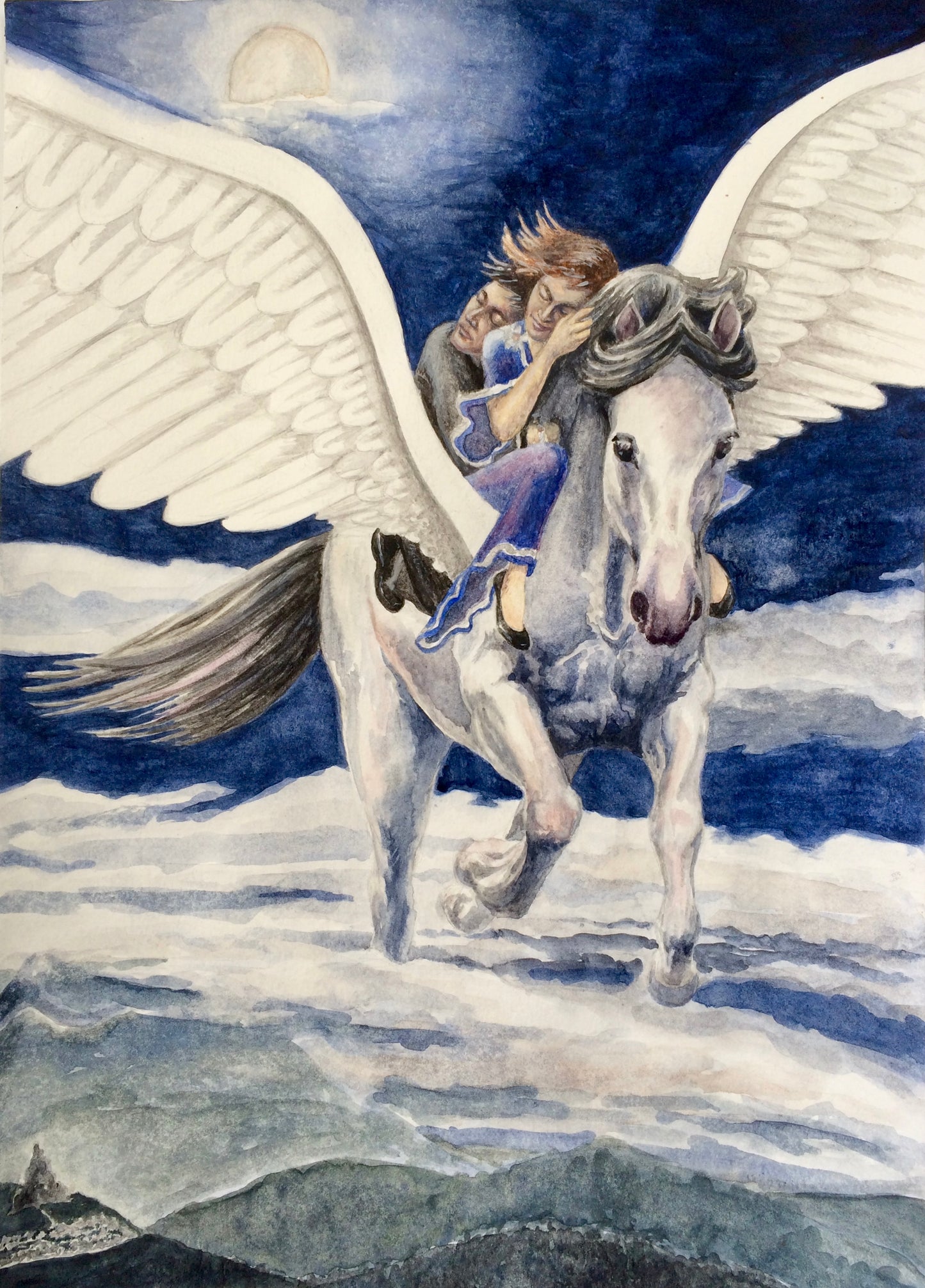 The Stone Keepers, Book 1 - The Chosen, 42cm x 60cm, 2014.