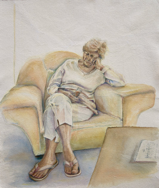 All Too Much, 72cm x 58cm, 2019.