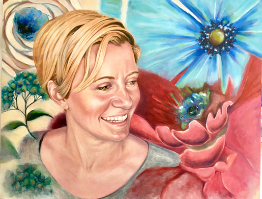 Claire, 130cm x 160cm, 2017.