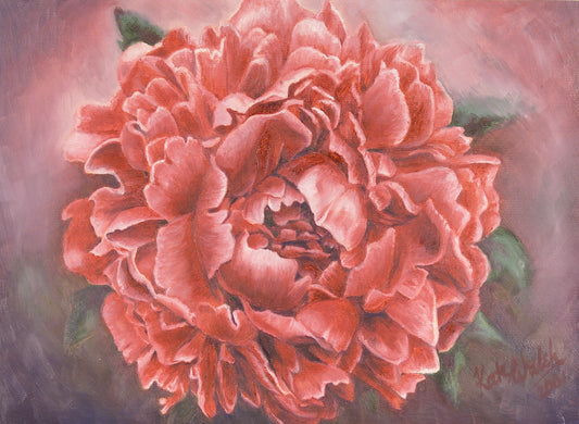 Red Magic Paeony, 30cm x 40cm, 2001.