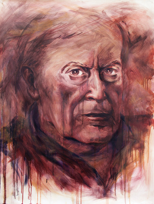 Frustration, 120cm x 93cm, 2013.