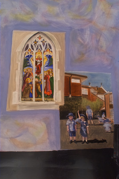 The Meeting Place - Hardiman's in Kensington (Detail), 600cm x 800cm, 2001.